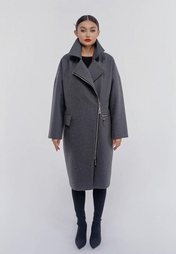 Пальто-кокон IZ13
