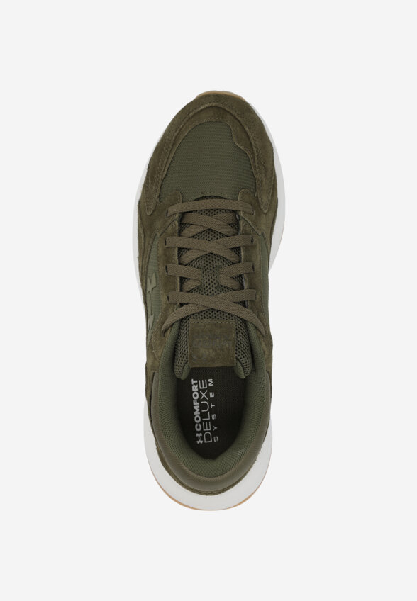 Кроссовки мужские Under Armour Edge Suede, Зеленый