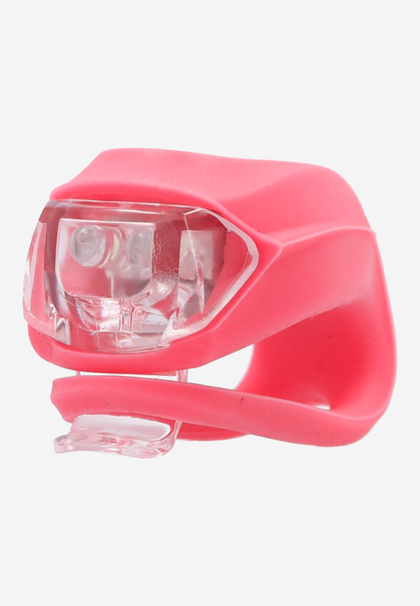 Фонарь велосипедный передний габаритный Cyclotech CFL-4, Розовый