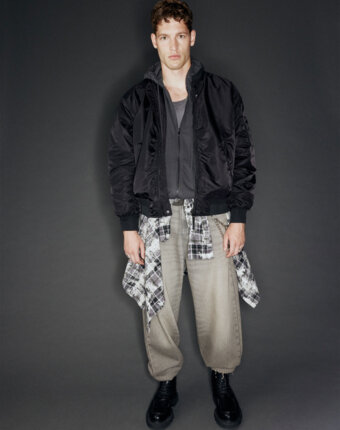 Джинсы BAGGY FIT со средней посадкой мужчинам