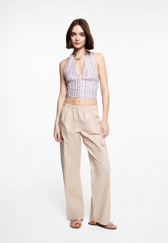 Брюки Mango Teen