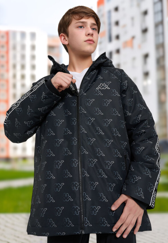 Куртка утепленная для мальчиков Kappa, Черный
