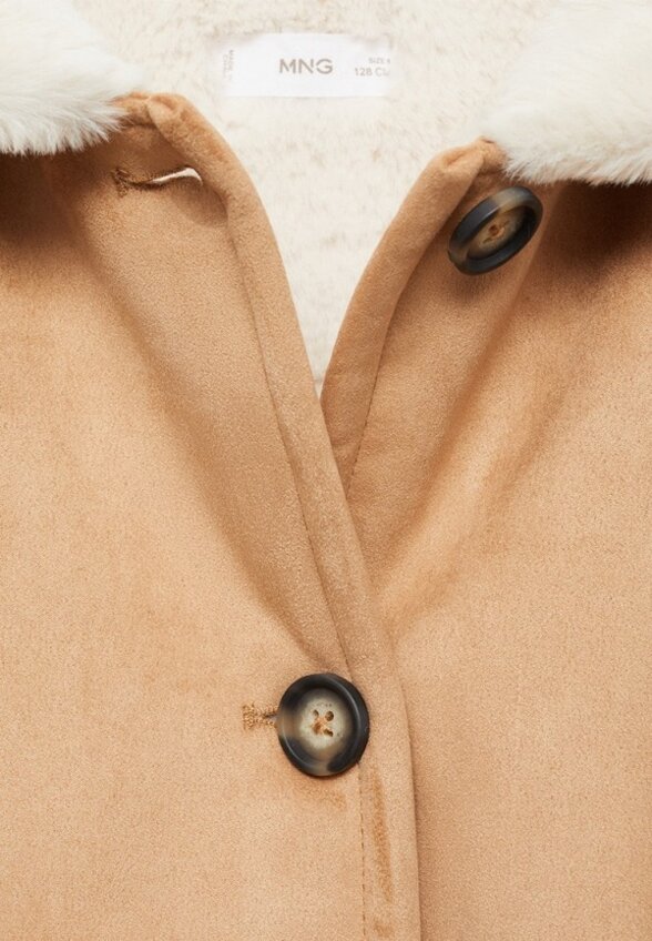 Дубленка Mango Kids