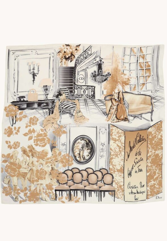 Dior Silk Scarf