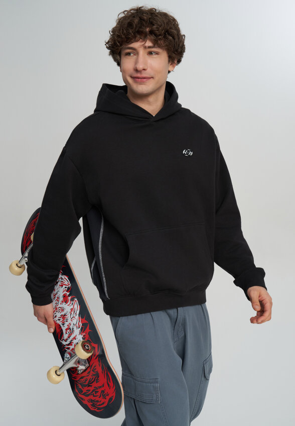 Худи мужское DC Shoes Flow Down, Черный