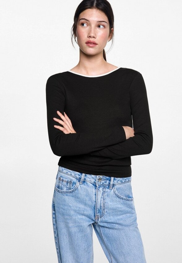 Лонгслив Mango Teen