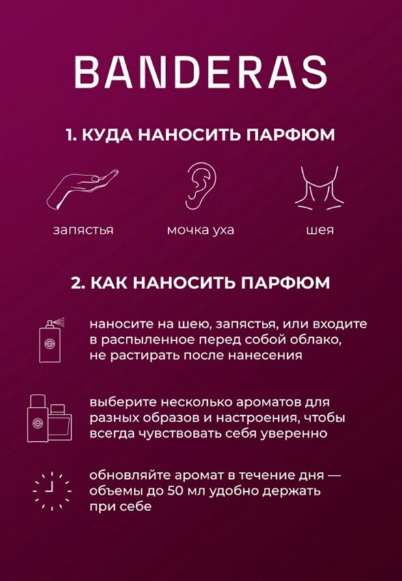 Туалетная вода Antonio Banderas