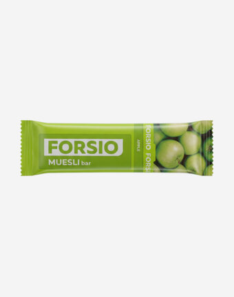 Мюсли Forsio «Яблоко» 30 г, Зеленый женщинам