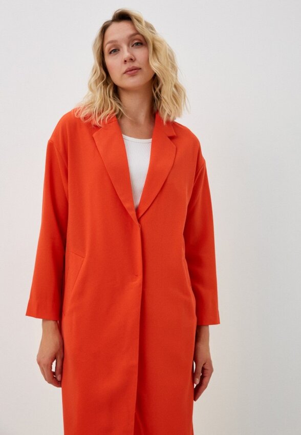 Пальто однобортное Modis