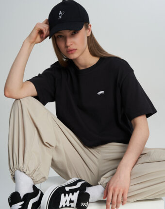 Футболка женская Vans Salton Relax, Черный женщинам