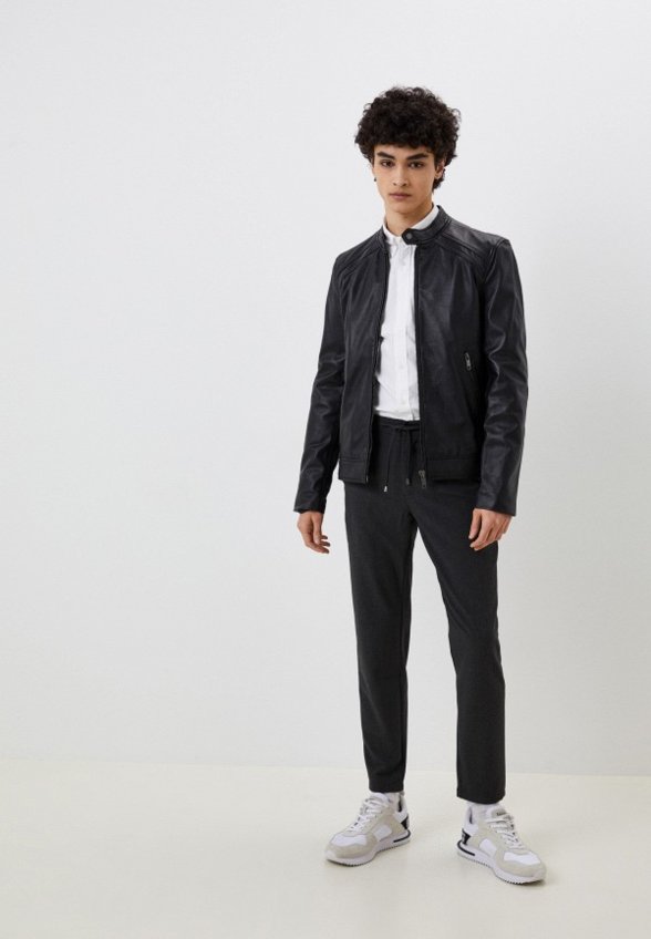 Куртка кожаная Urban Fashion for Men