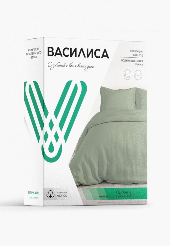 Постельное белье 2-спальное Василиса