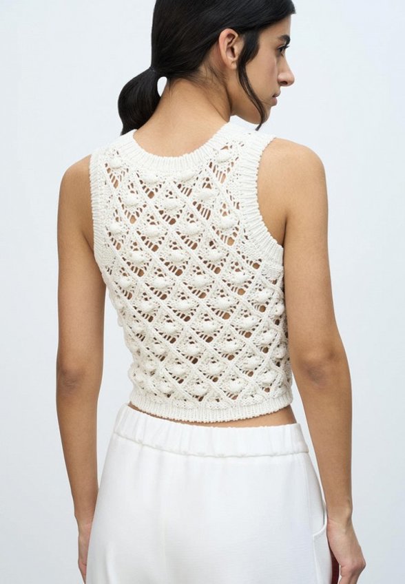 Кардиган и топ Brusnika