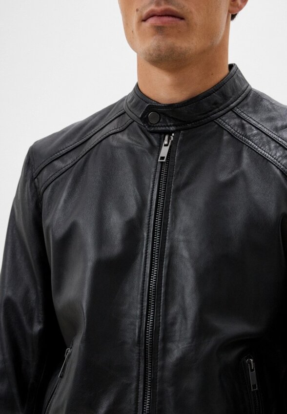 Куртка кожаная Urban Fashion for Men