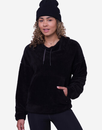 Джемпер флисовый женский 686 Limestone, Черный женщинам