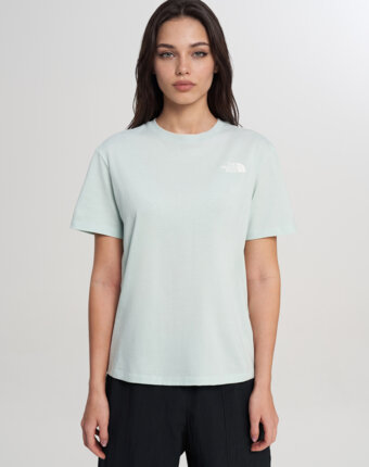 Футболка женская The North Face Evolution Box Nse Relaxed, Голубой женщинам
