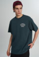 Футболка мужская Vans World Tour Loose SS, Зеленый3  - превью