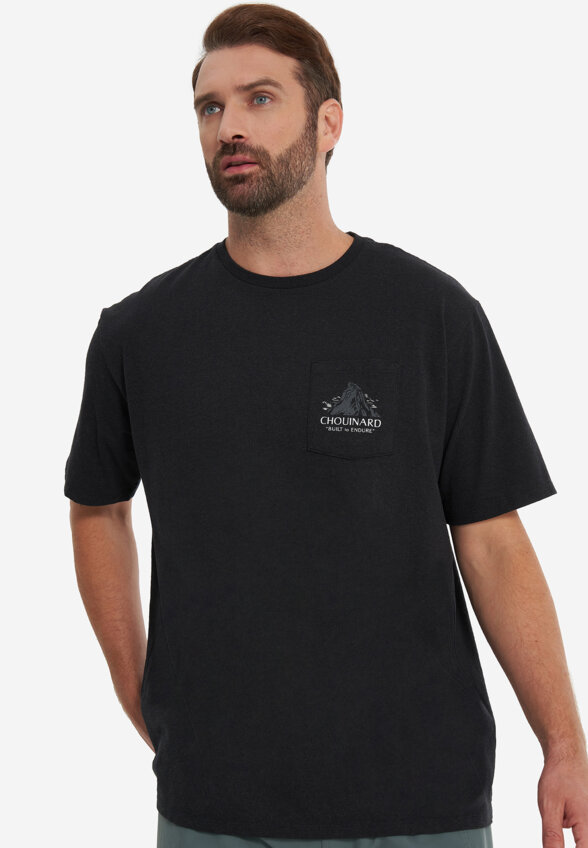 Футболка мужская Patagonia Chouinard Crest, Черный