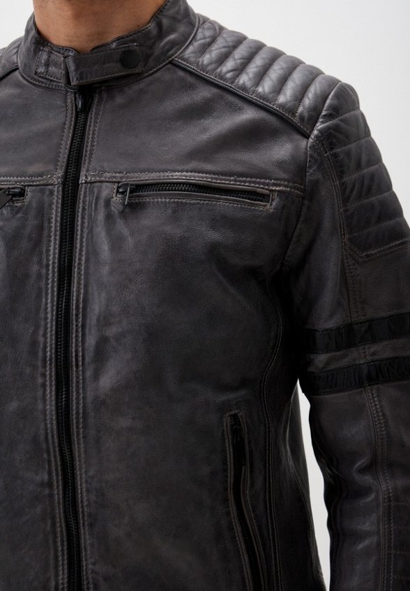 Куртка кожаная Jorg Weber