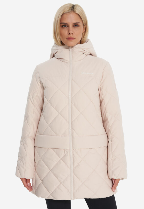 Пуховик женский Glissade, Бежевый