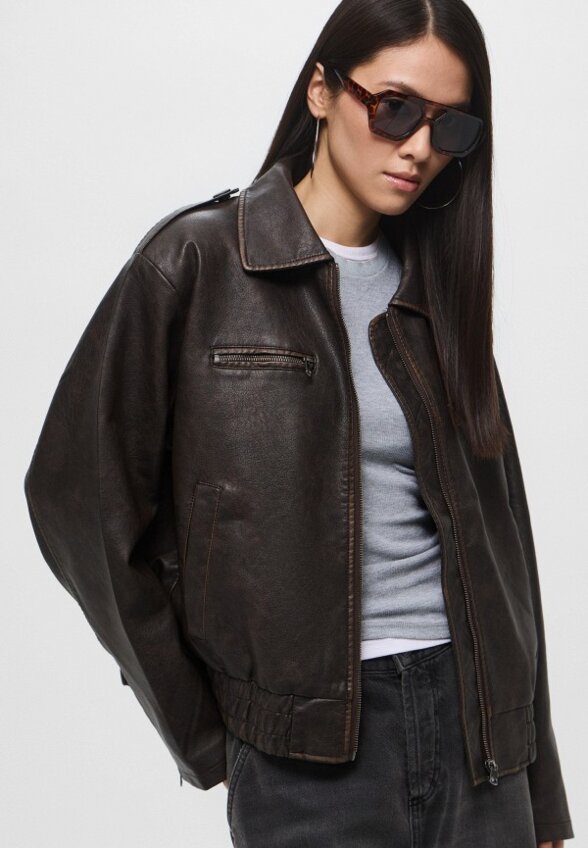 Куртка кожаная Befree