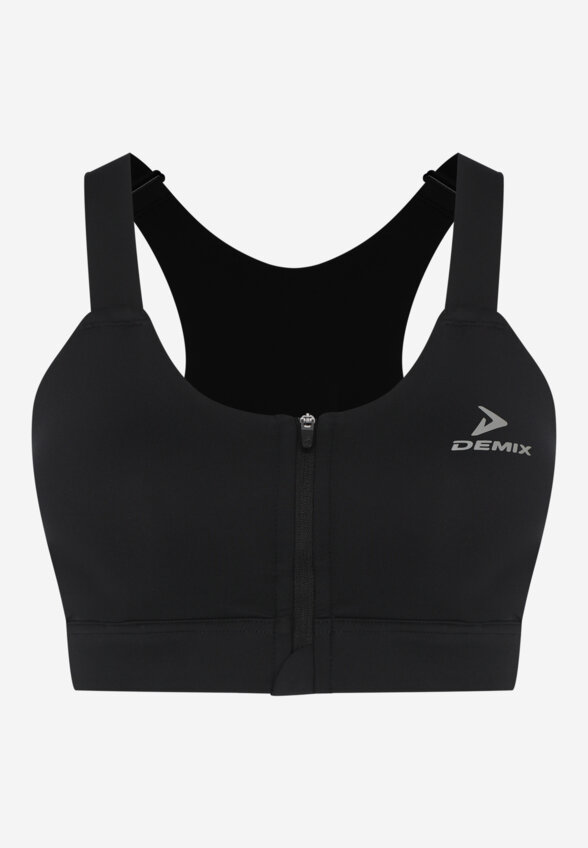 Топ бра спортивный Demix RaceWind Tech, Черный