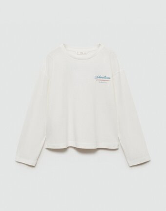 Лонгслив Mango Kids детям