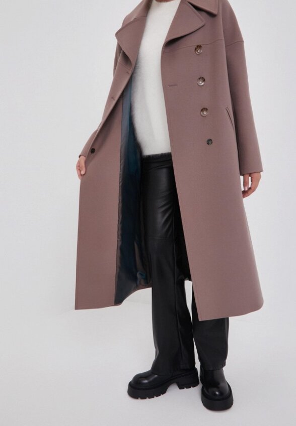 Пальто двубортное ReaLegenda