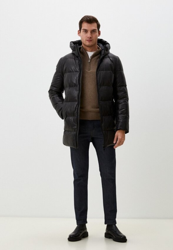 Куртка кожаная Jorg Weber