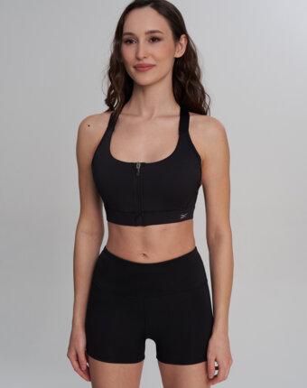 Топ бра спортивный Reebok Lux, Черный женщинам