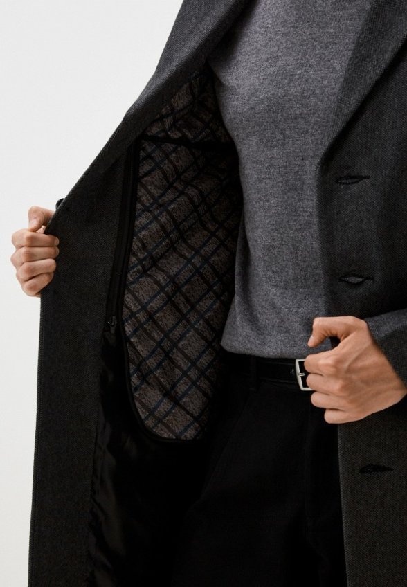 Пальто однобортное Misteks design