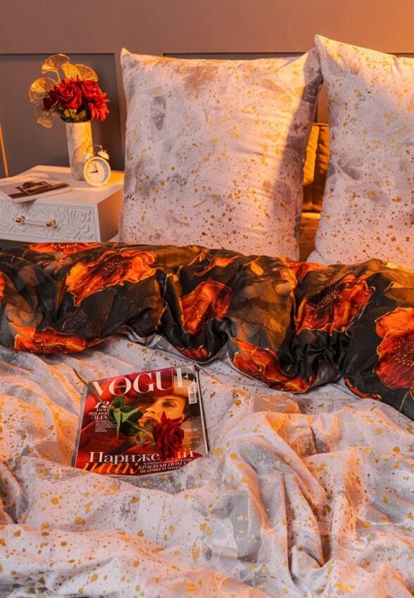 Постельное белье Евро Loveberry