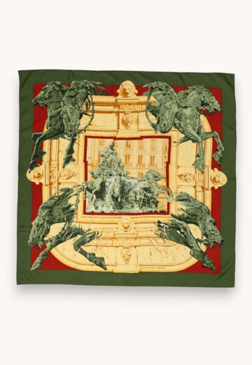 Hermes Silk Scarf
