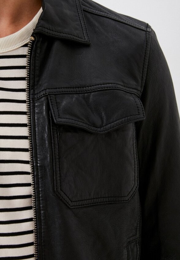 Куртка кожаная Jorg Weber