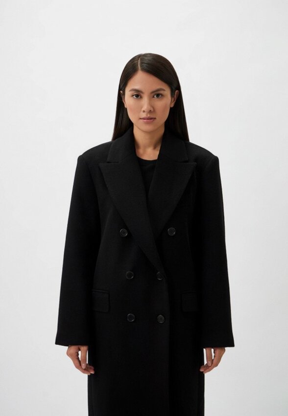 Пальто двубортное BLCV