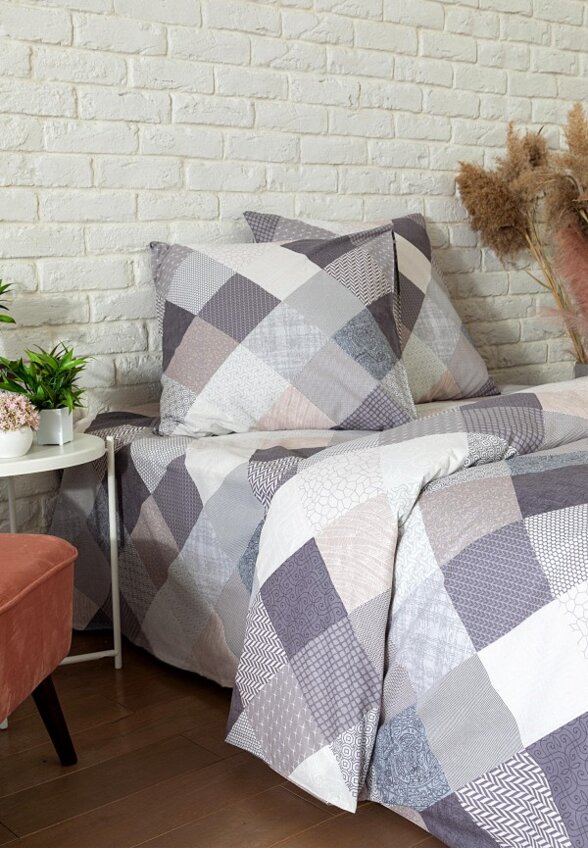 Постельное белье 2-спальное Унисон