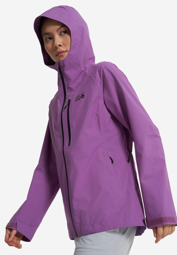 Куртка мембранная женская Mountain Hardwear Stretch Ozonic Jacket, Фиолетовый