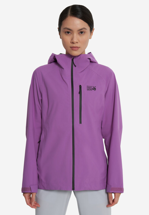 Куртка мембранная женская Mountain Hardwear Stretch Ozonic Jacket, Фиолетовый
