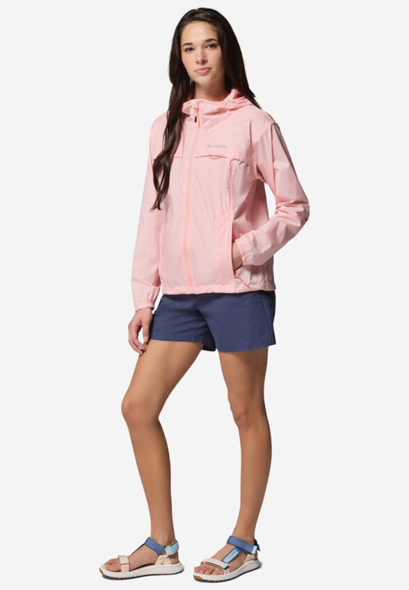 Ветровка женская Columbia Crested Canyon Windbreaker, Розовый