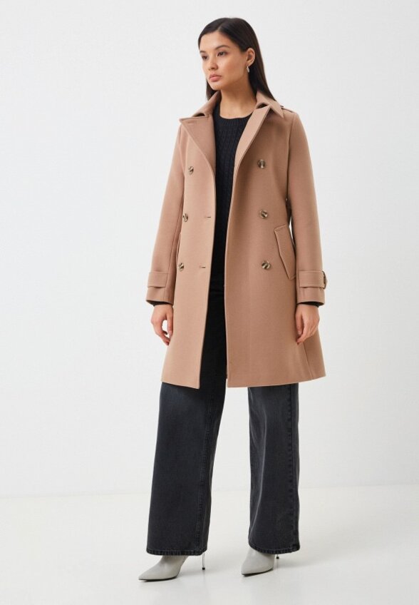 Пальто двубортное Ovelli