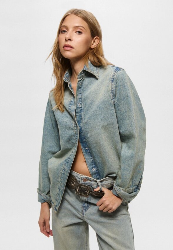 Рубашка джинсовая Befree