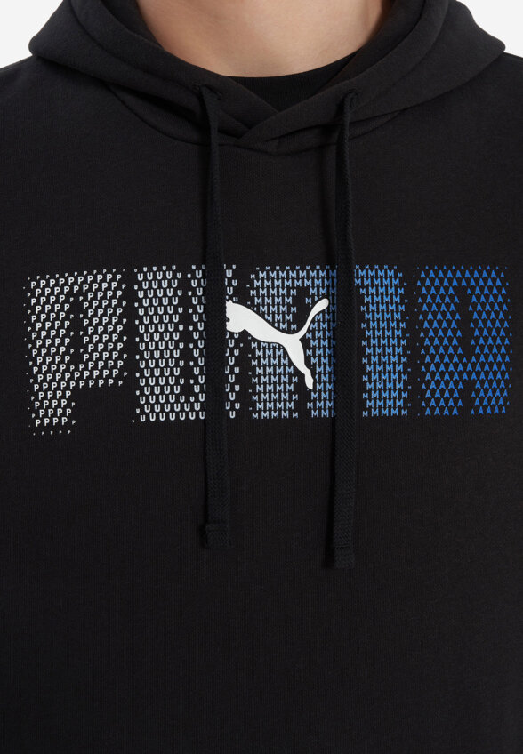 Худи мужское PUMA Ess Logo Lab, Черный