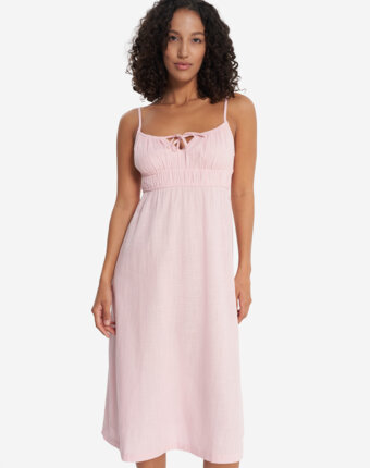 Платье женское Roxy Rosie Skies Slub, Розовый женщинам
