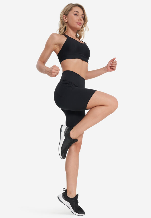 Спортивный топ бра Under Armour Infinity Strappy, Черный