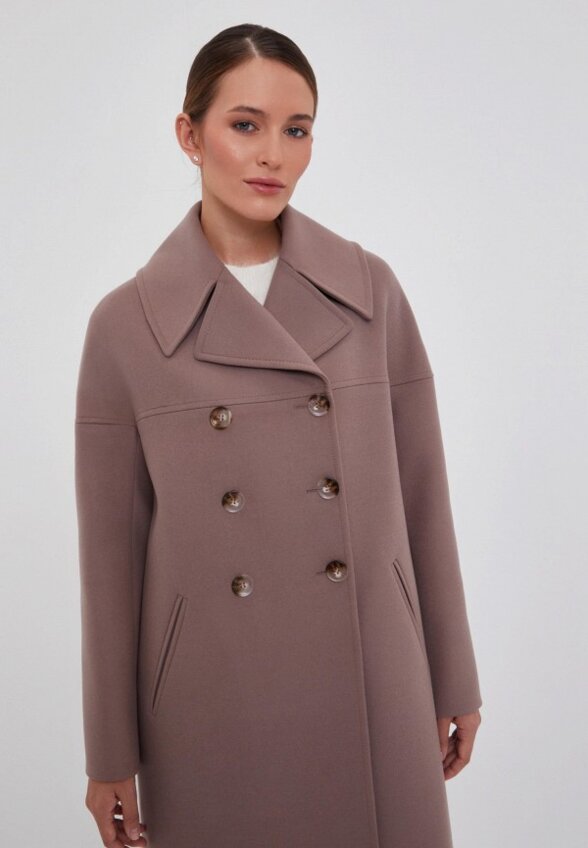 Пальто двубортное ReaLegenda