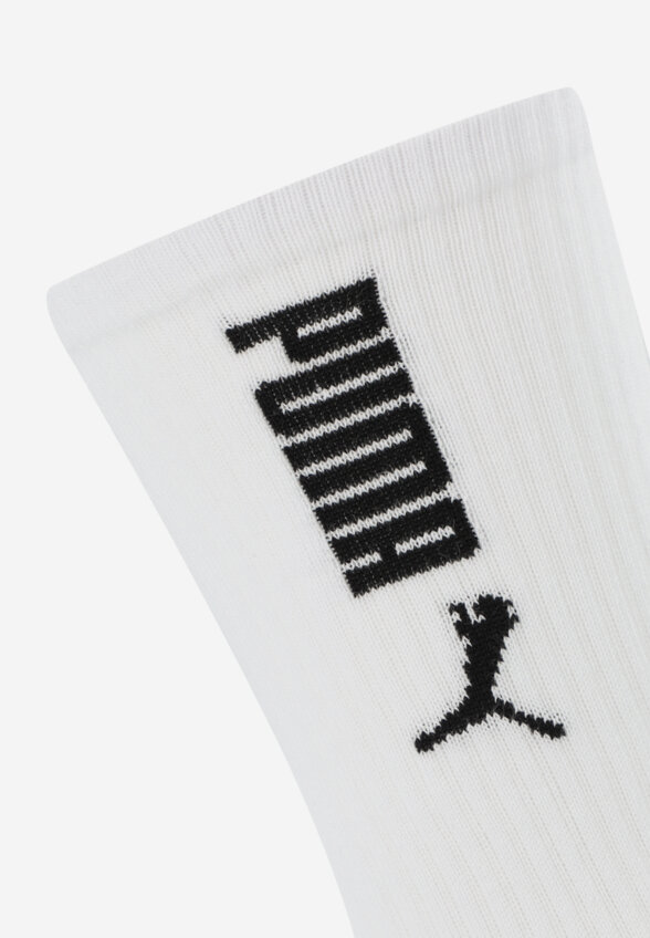 Носки PUMA Crew, 3 пары, Белый