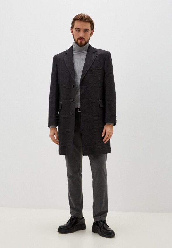 Пальто однобортное Van Cliff