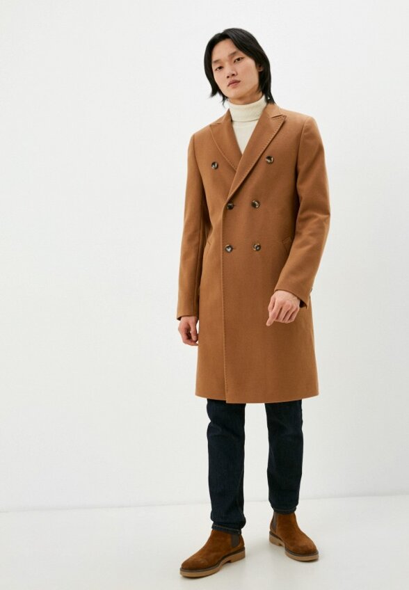 Пальто двубортное Berkytt