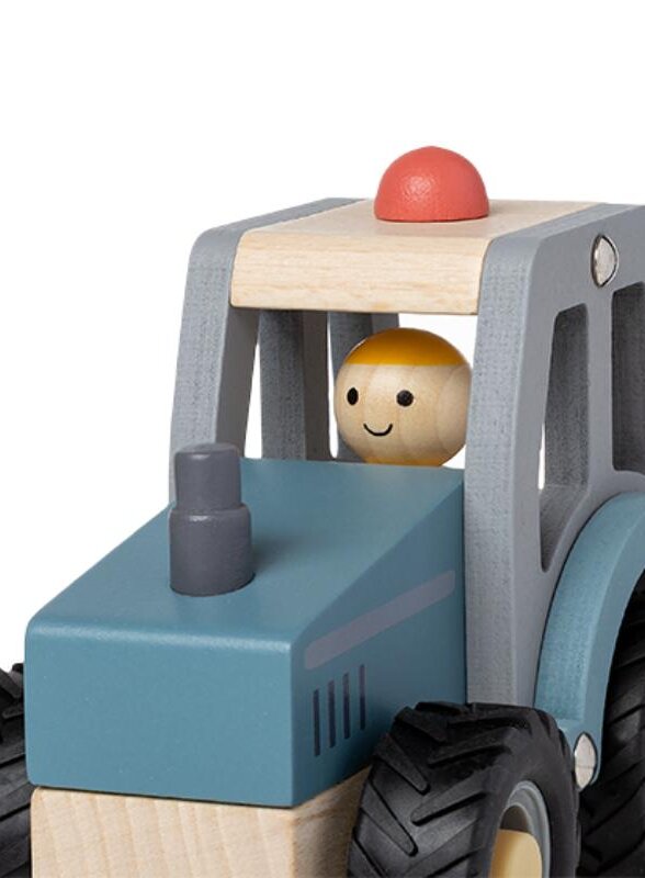 Игрушечный трактор LUKNO, синий