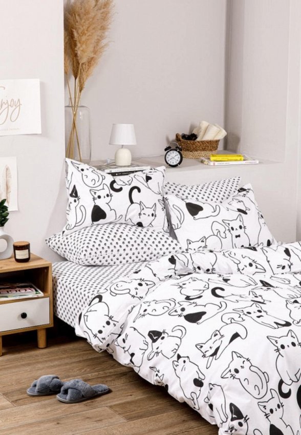 Постельное белье 1,5-спальное Ночь нежна